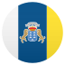 🇮🇨 flag: Canary Islands display on JoyPixels